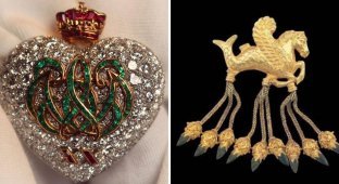 11 unusual jewelry that belonged to famous personalities (12 photos)