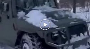 В Харькове, добровольцы ТРО отремонтировали Рашистский бронеавтомобиль «Тигр»