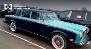 Rare Rolls-Royce seized in 1976 in Ukraine (3 photos)