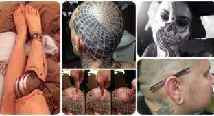 20 офигенных трехмерных тату, которые могут сбить с толку любого (21 фото)