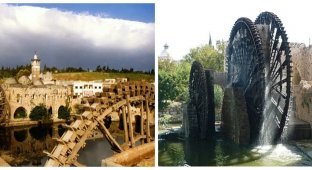 Нории Хамы - удивительные древние машины, пережившие империи (12 фото + 1 видео)