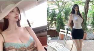 A popular blogger from Korea puts her in a stupor and scares her appearance (7 photos)