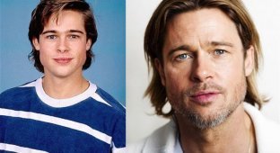 Celebrities then and now (31 photos)