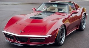 Рестомод Chevrolet Corvette — классический внешний вид с современными обновлениями (12 фото + 3 видео)