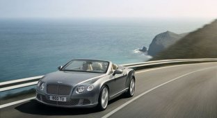 Новый Bentley Continental GTC (12 фото)