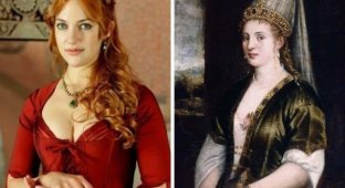 How the characters of the TV series "The Magnificent Age" looked from a historical point of view (13 photos)