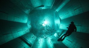 Самый глубокий бассейн в мире (8 фото)