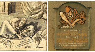 Необычный каллиграф Томас Швейкер и его таланты (6 фото)