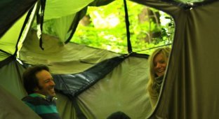 Необычная палатка (7 фото)