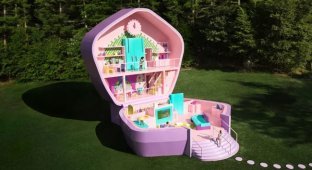 In the USA, you can rent a life-size dollhouse for the night (5 photos)