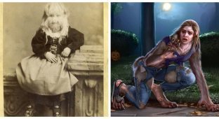 Baby werewolf Alice Doherty (6 photos)