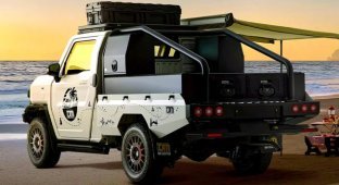Toyota is reducing the wheelbase of its Hilux Champ pickup truck to a minimum (2 photos)