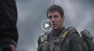 Behind the scenes of the film "Edge of Tomorrow"