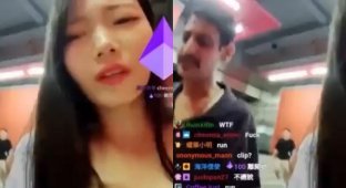 In Hong Kong, a streamer was almost raped on the street (3 photos + 1 video)