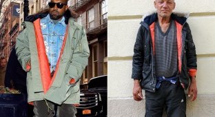 Lives on the street and finds old clothes in trash bins: how Slavik’s homeless style became popular on social networks (10 photos)