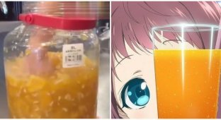 Japanese hotel staff made orange juice using bacteria from their hands (2 photos)