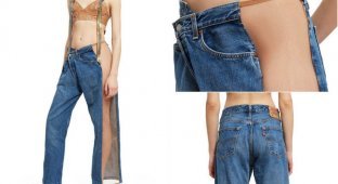 Трусов не надевать: новомодные джинсы за $590 (6 фото)