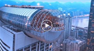 Swings at a height of 250 meters
