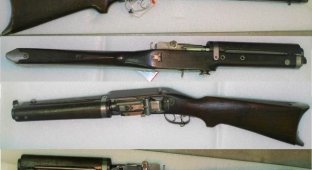 Жуткая экзотика: пистолет-пулемет Фуррера (4 фото)