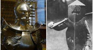Какие доспехи носили европейские монархи, японские самураи и солдаты Первой мировой (41 фото)