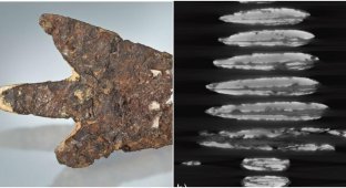 In Switzerland, found an ancient weapon made of "extraterrestrial" iron (4 photos)