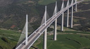 Как строили Виадук Мийо - самый высокий мост в мире (36 фото)