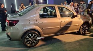Iran released its own Renault Logan (9 photos)