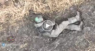 The occupier lost his head after dropping ammunition from a Ukrainian drone (tin)