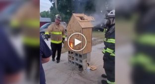 Как возникает обратная тяга при пожаре