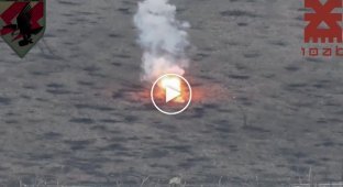 Destruction of two Russian tanks in the Avdeevsky direction