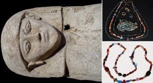 Археологи нашли мумию невесты в свадебном убранстве (8 фото)