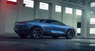 Lamborghini та їх концепт електричного кросовера Lanzador (10 фото)