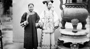 Китай до коммунизма: редкие фотографии времен правления династии Цин (18 фото)