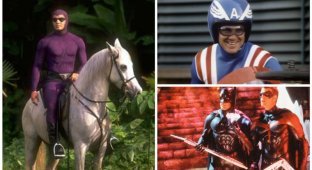 Самые худшие костюмы супергероев в истории кино (11 фото)