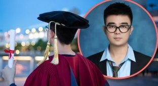 Contradicts common sense: a young man with 4 scientific degrees was called a charlatan (2 photos)