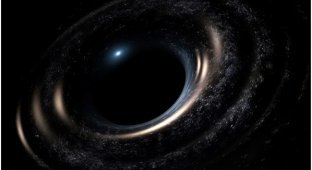Черная дыра превыcила физический максимум в 40 раз. Учёные не понимают, как это возможно (6 фото)