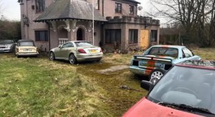 Dozens of rare and vintage cars found in abandoned cottage