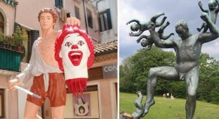 29 wild and frightening sculptures from around the world (30 photos)