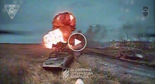 Soldiers of the 3rd Separate Assault Brigade destroyed 4 infantry fighting vehicles, 4 tanks, and one truck of the Russian invaders in the Kharkiv region