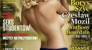 Польская модель для журнала Playboy (8 фото)