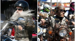 Дорогу байкерам: улицы Флориды заполонили 300 тысяч мотоциклистов (16 фото)
