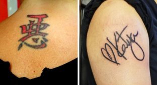 The most annoying types of tattoos (21 photos)