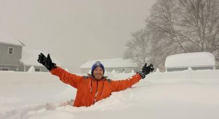 How New York reacted to record snowfalls (15 photos)