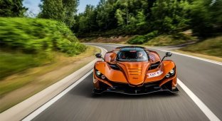 The Czech Republic launched production of the Bohema supercar with an engine from the Nissan GT-R (7 photos)