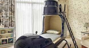 Підбірка ліжок з незвичайним дизайном (16 фото)