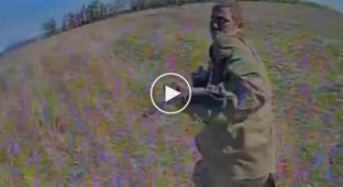 Невдала спроба втечі українська FPV-дрон наздогнала африканського найманця на Куп'янському напрямі