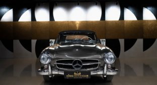 The 1958 Mercedes-Benz 190 SL roadster was put up for sale in Moscow for $250 thousand (27 photos)
