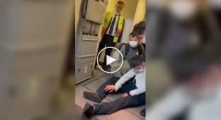Drunk Chinese officials attempted to force their way onto a plane