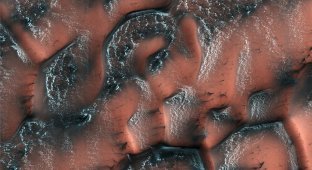 Марс як мистецтво зображення, отримані космічним апаратом Mars Reconnaissance Orbiter (8 фото)