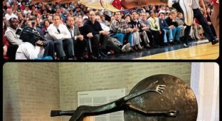 Внезапное искусство: забавные сравнения спортсменов с героями картин и скульптур (15 фото)
